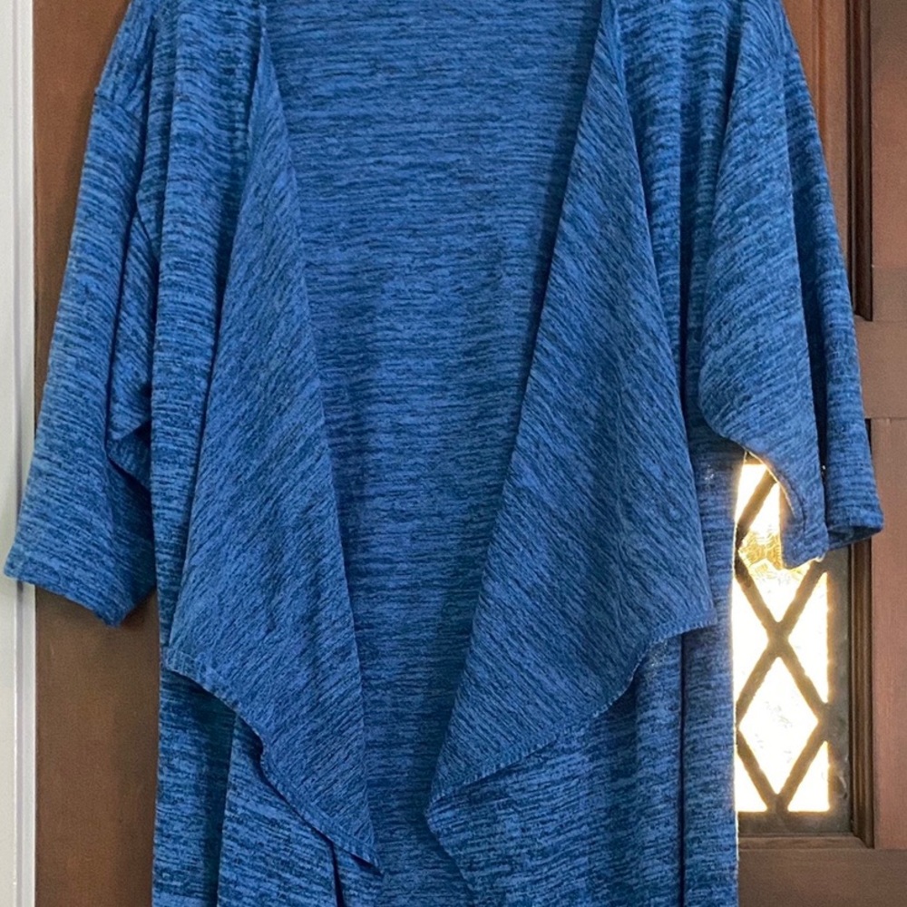 Long duster cardigan